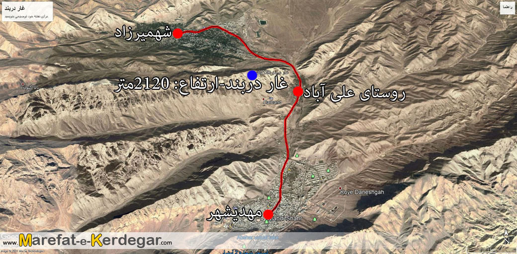 روستای علی آباد مهدی شهر